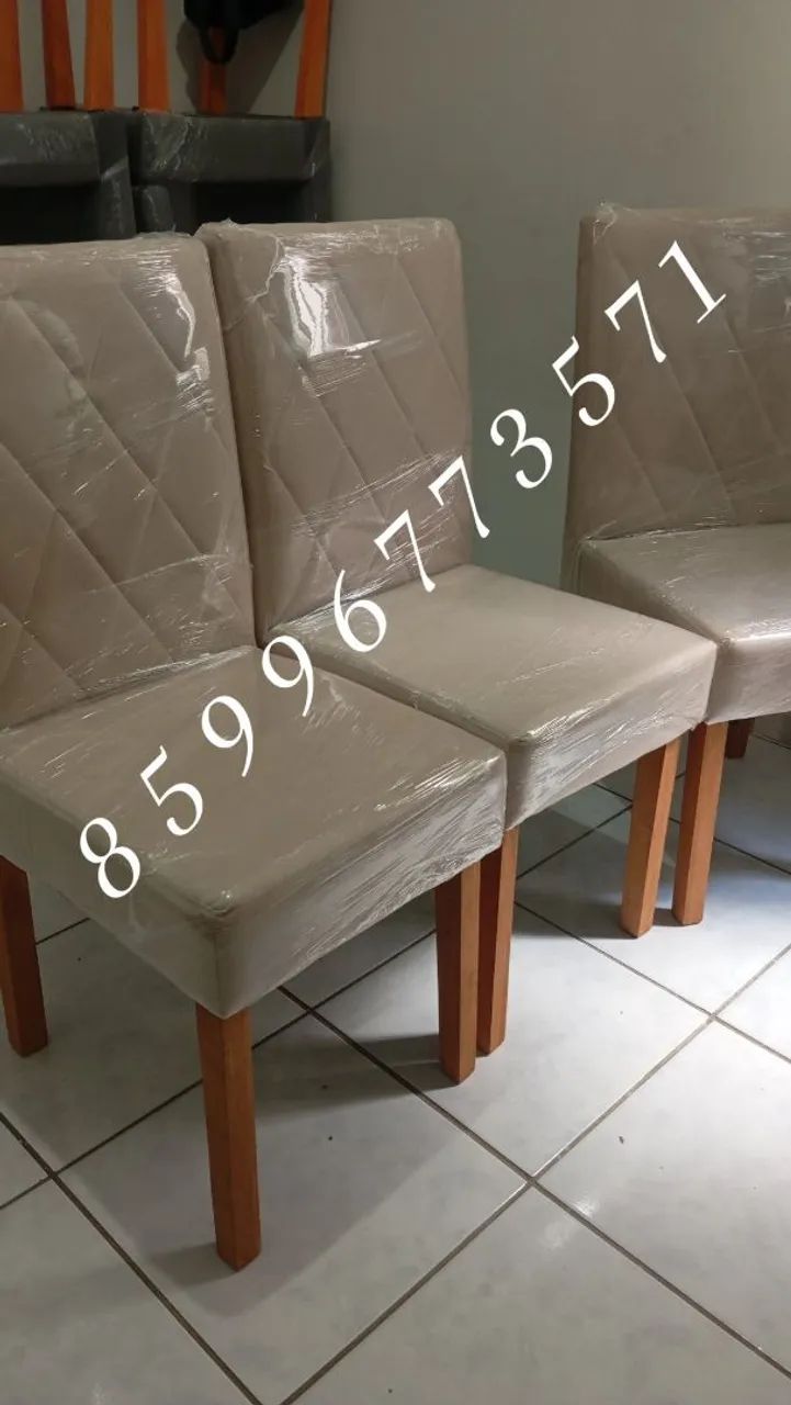 VEM CONFERIR! CADEIRAS DE JANTAR BELÍSSIMAS  - Foto 4