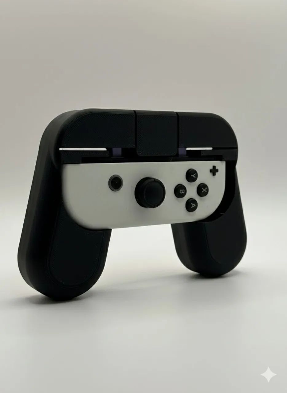 Grip ergonômico compatível com Joy-Con do Nintendo Switch 1 - Mais conforto