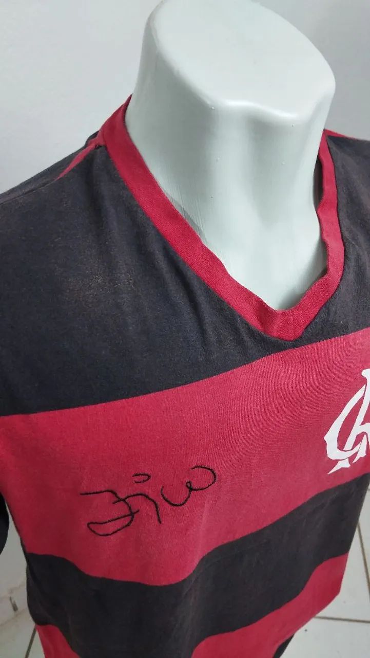 Camisa Flamengo Zico Retrô  - Foto 5