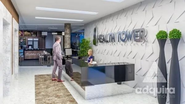 Sala Comercial à Venda No Edifício Health Tower - Centro De Ponta Grossa - Foto 3