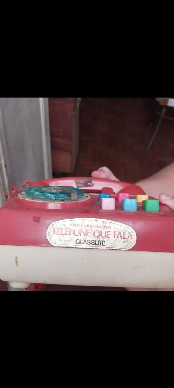 BrinquedoTelefone fixo retro nao funciona. - Foto 2