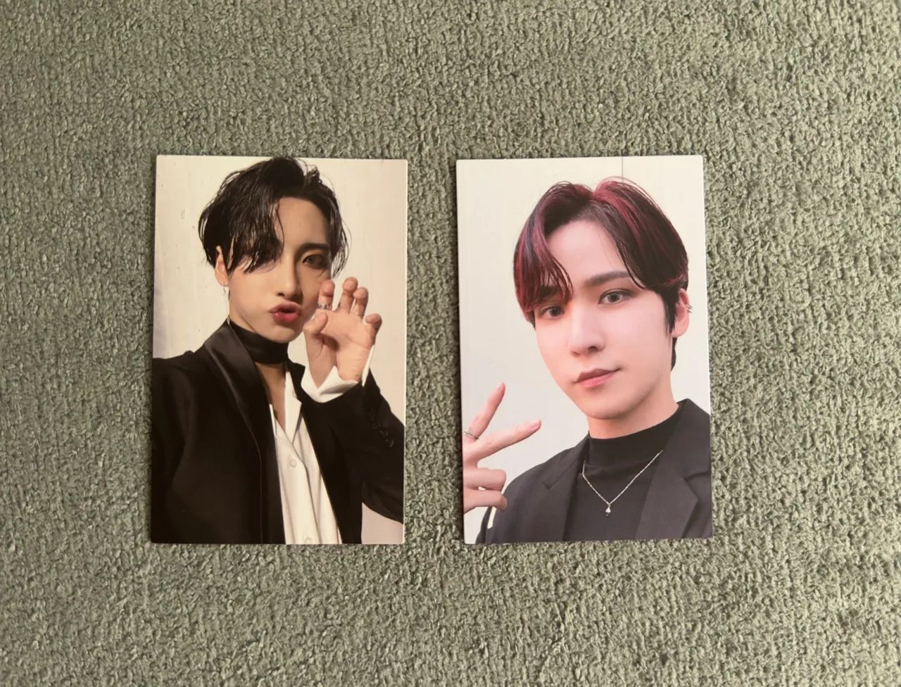 Photocards OFICIAIS ATEEZ Kpop (valor individual) 