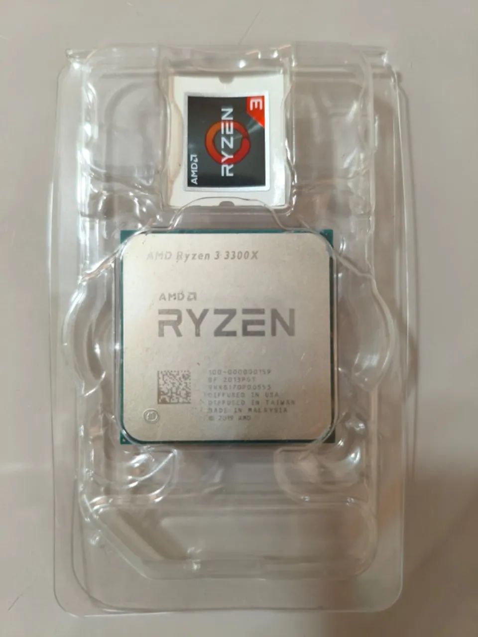 Processador Ryzen 3 3300x Com Cooler Box. NUNCA FEITO OVERCLOCK - Foto 3