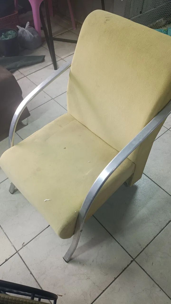 Cadeira Braço de Alumínio 