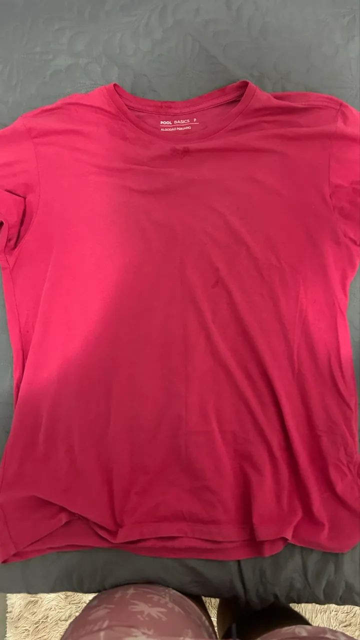 Vendo camisa rosa TAM P - Foto 2