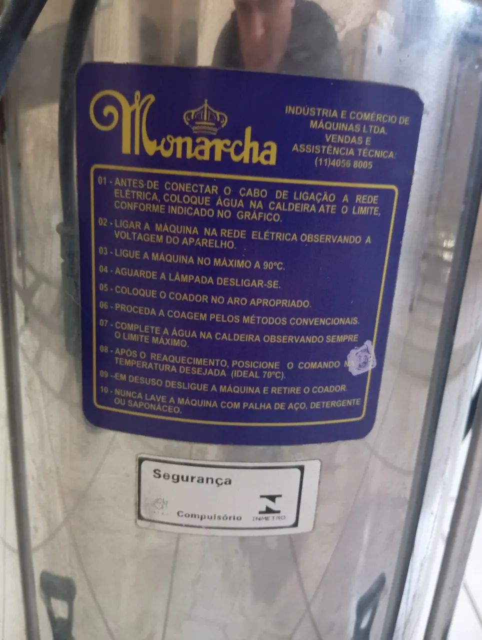 Cafeteira industrial monarcha 10lts - Foto 3