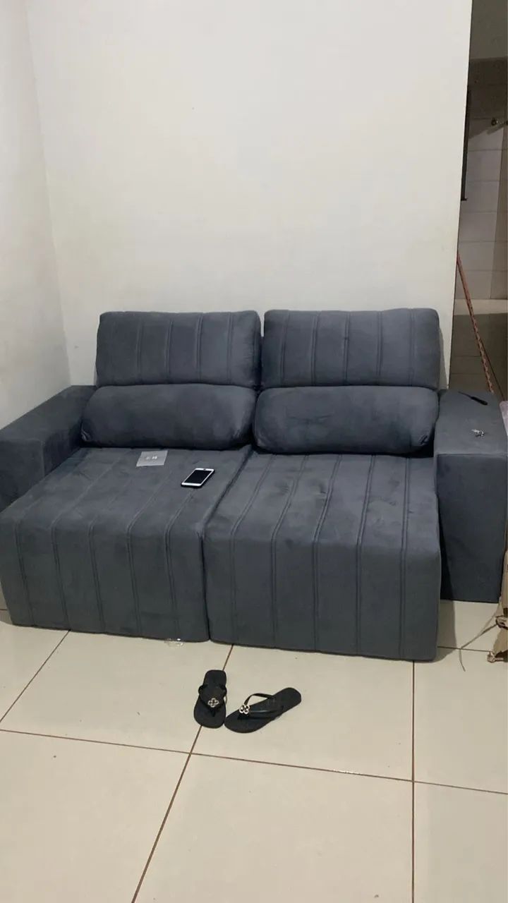 sofá retrátil 1,50