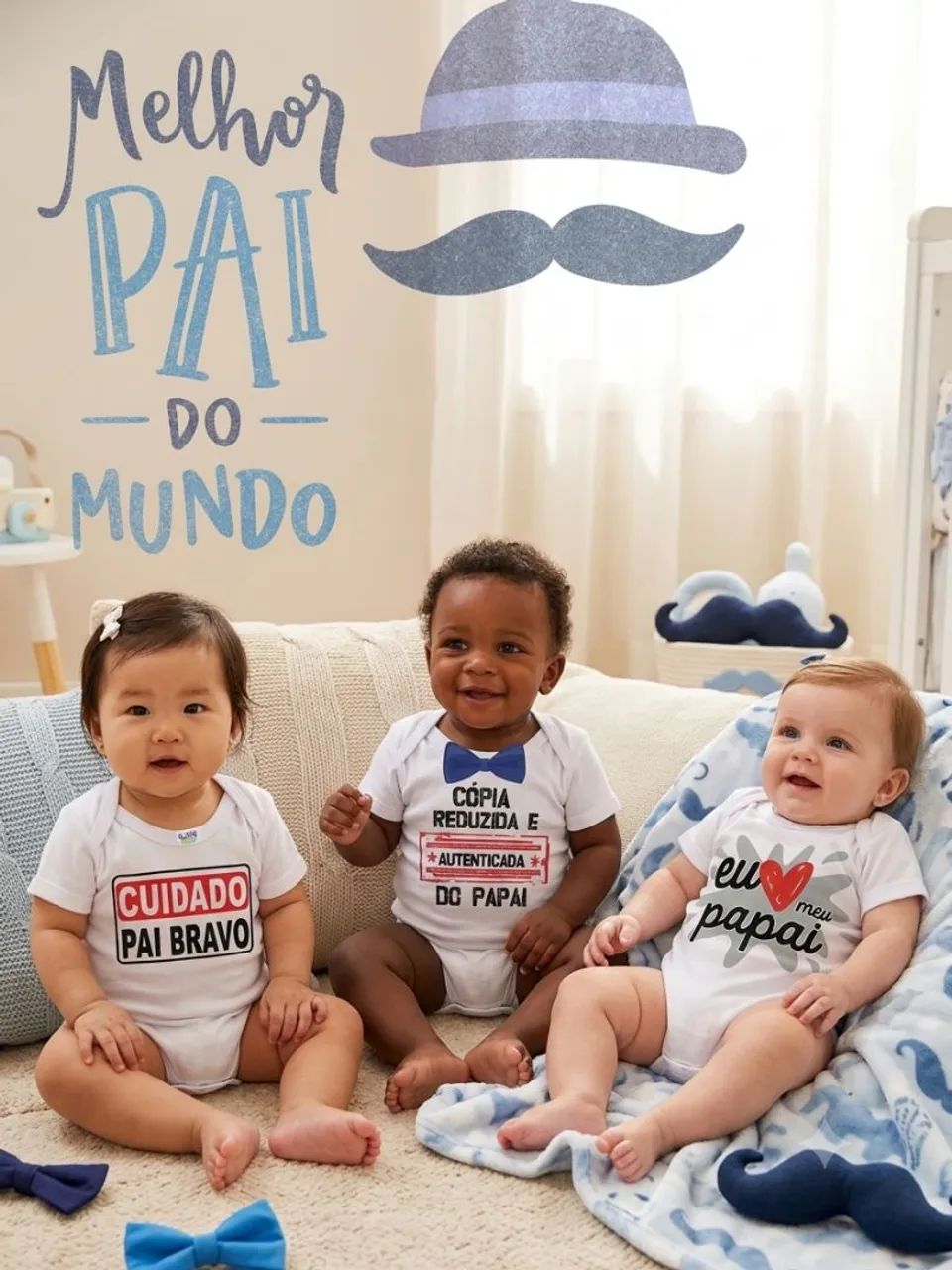 Body bebê especial dia dos pais  - Foto 6