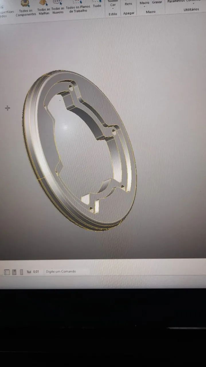 Moldes para injeção de peças em poliuretano.