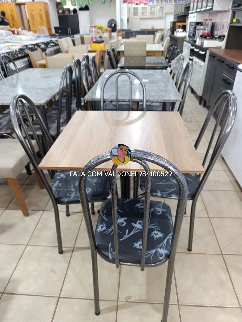 PROMOÇÃO MESA DE 4 CADEIRAS - Foto 2