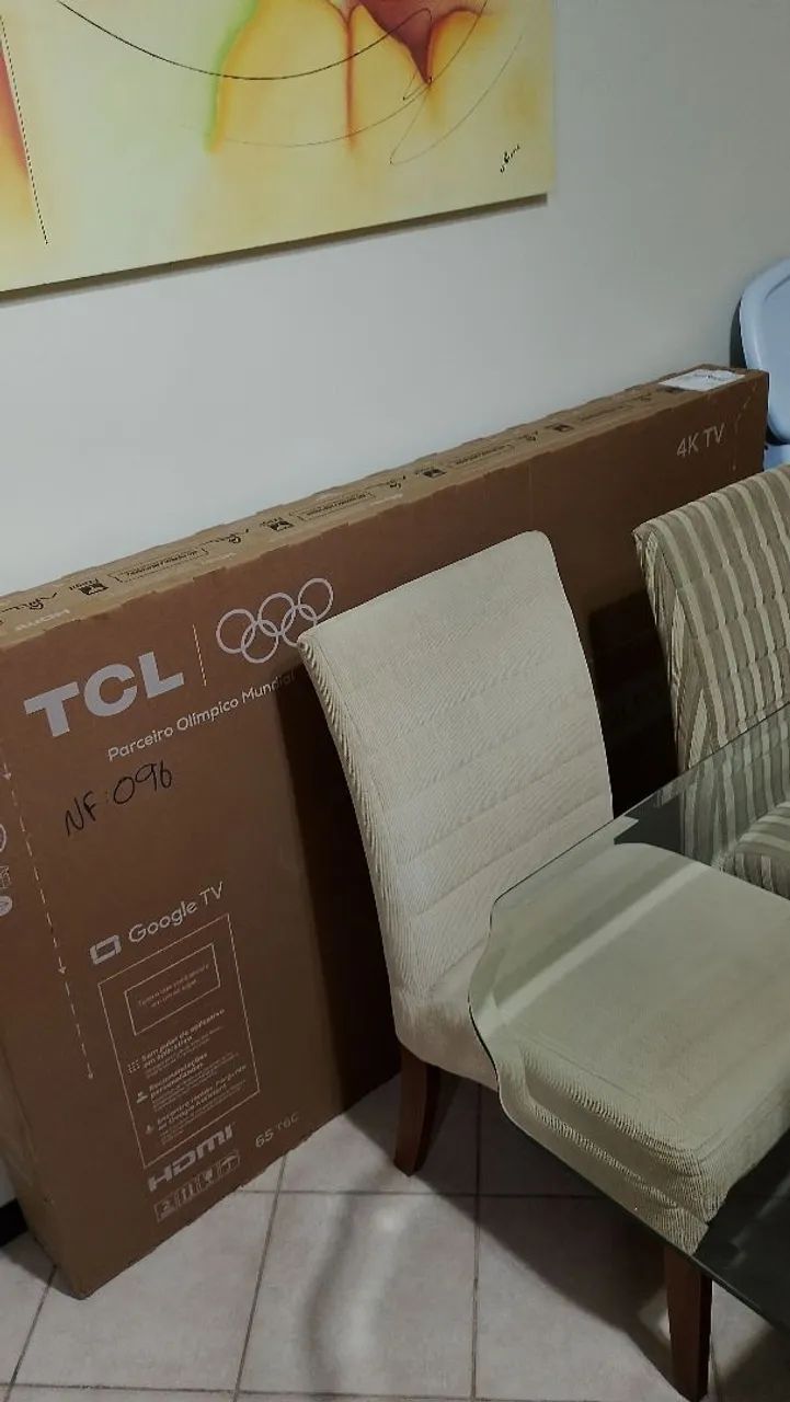 Vendo Televisão TCL 65 polegadas 4k - Foto 2