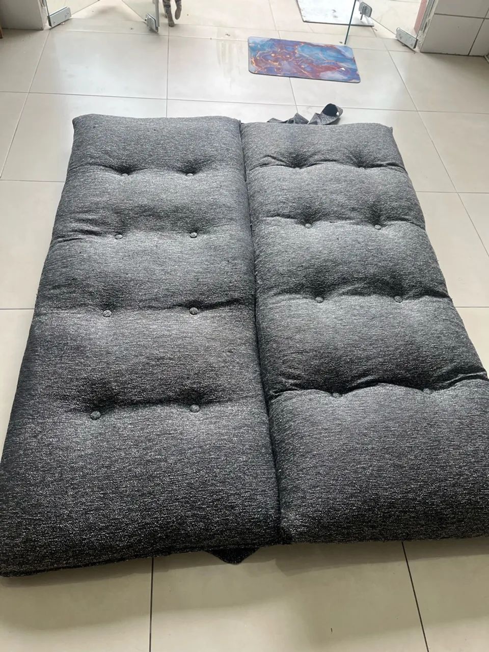 Futon colchonete dobrável | Sofá | Cama - Foto 3