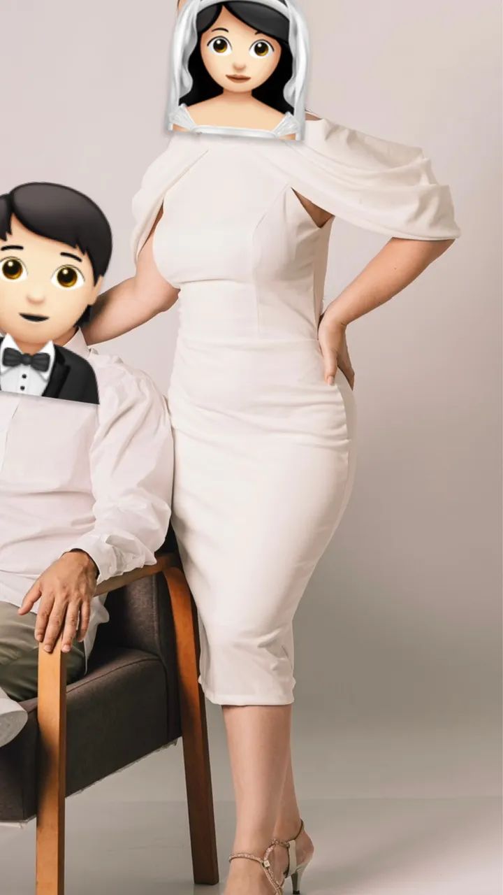 Vestido branco ideal para civil - Foto 3