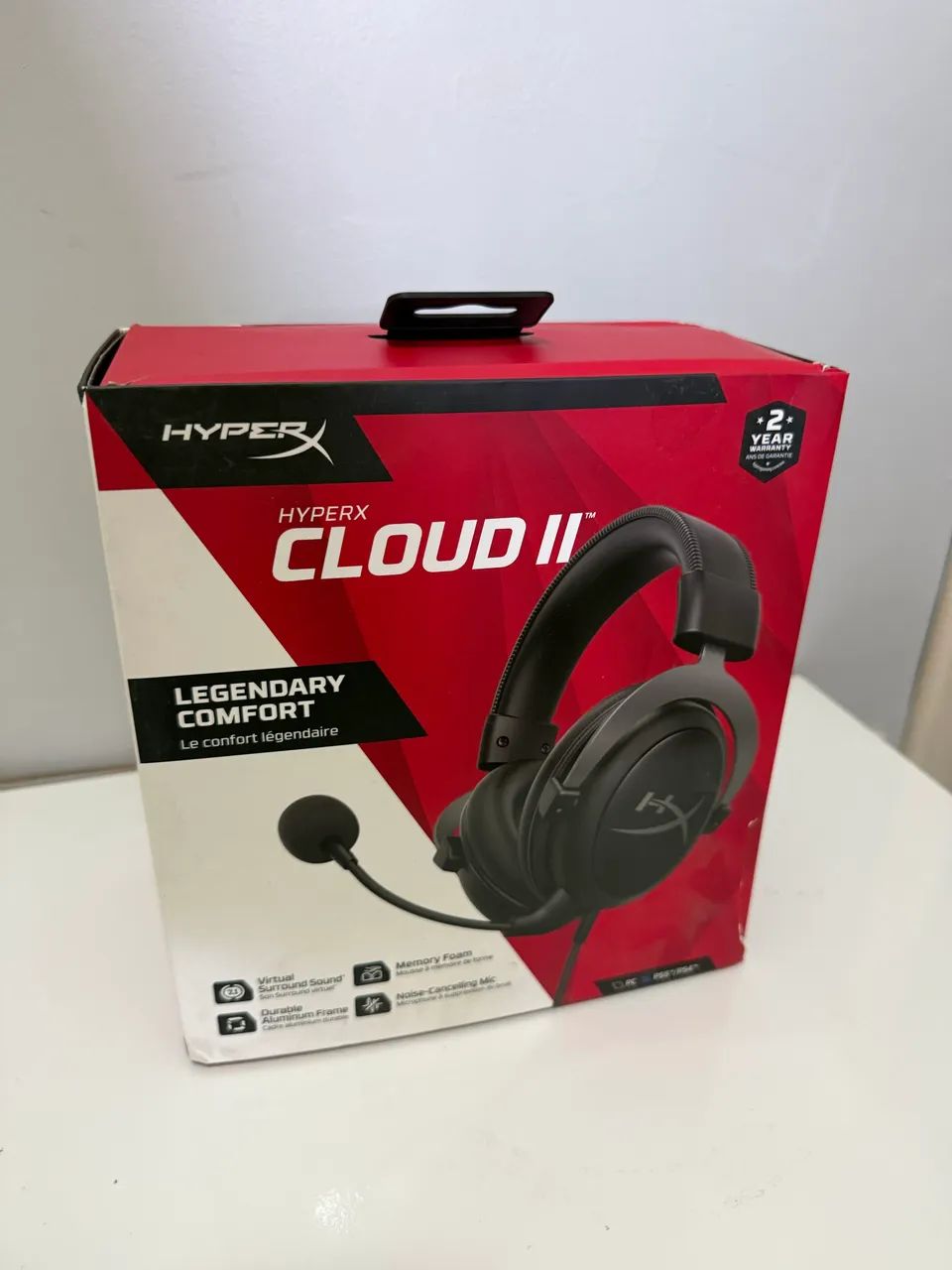 ? Headset HyperX Cloud II - Impecável + Caixa Completa - Foto 2