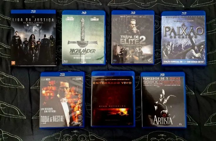 Blu-rays Highlander, Enterrado Vivo, Liga da Justiça de Zack
