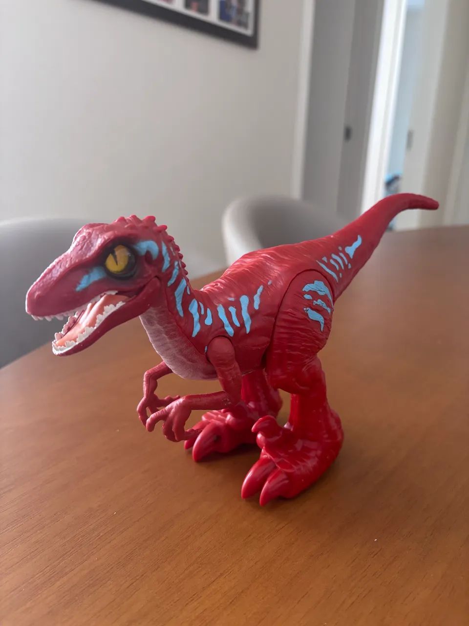 Dinossauro que anda  raptor Robô Alive Zuru  - Foto 3