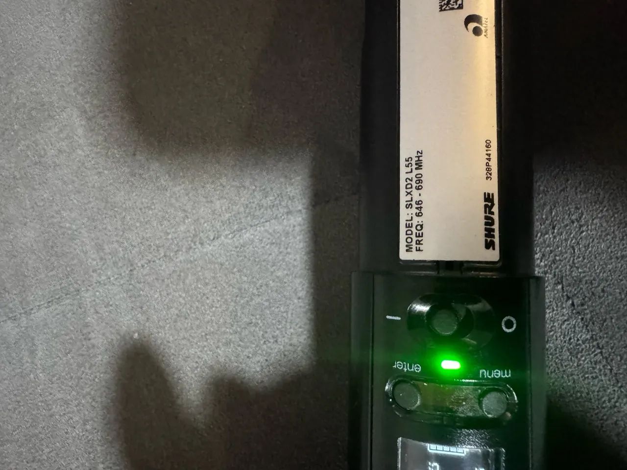 Microfone Shure SLXD2 com cápsula SM58 - Foto 2