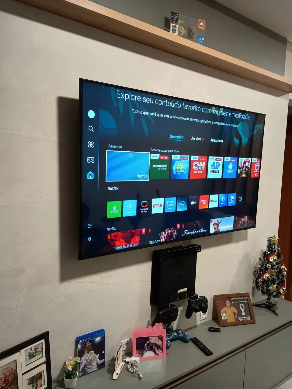 Tv Smart 4k 50 polegadas Samsung C/ Xbox integrado ( já está no valor mínimo)