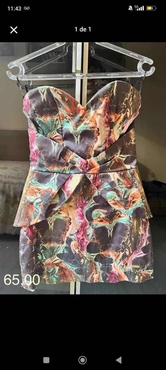 Vestido Tomara que caia