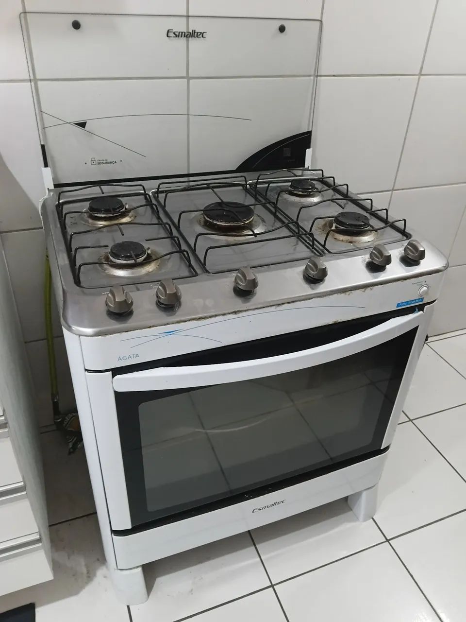 Fogão 5 bocas esmaltec