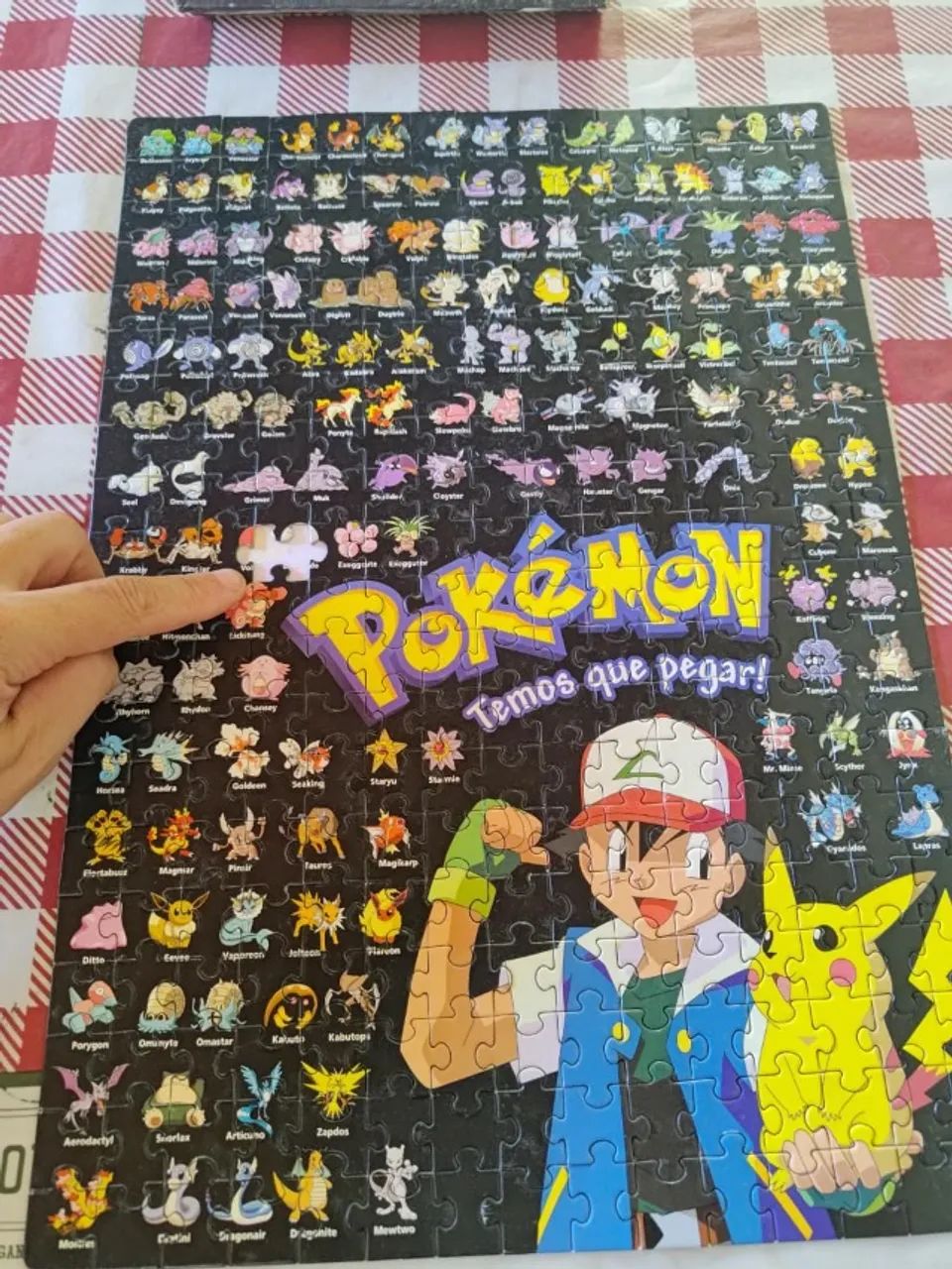 Quebra cabeça Pokémon Estrela antigo raríssimo 1999 - Foto 3