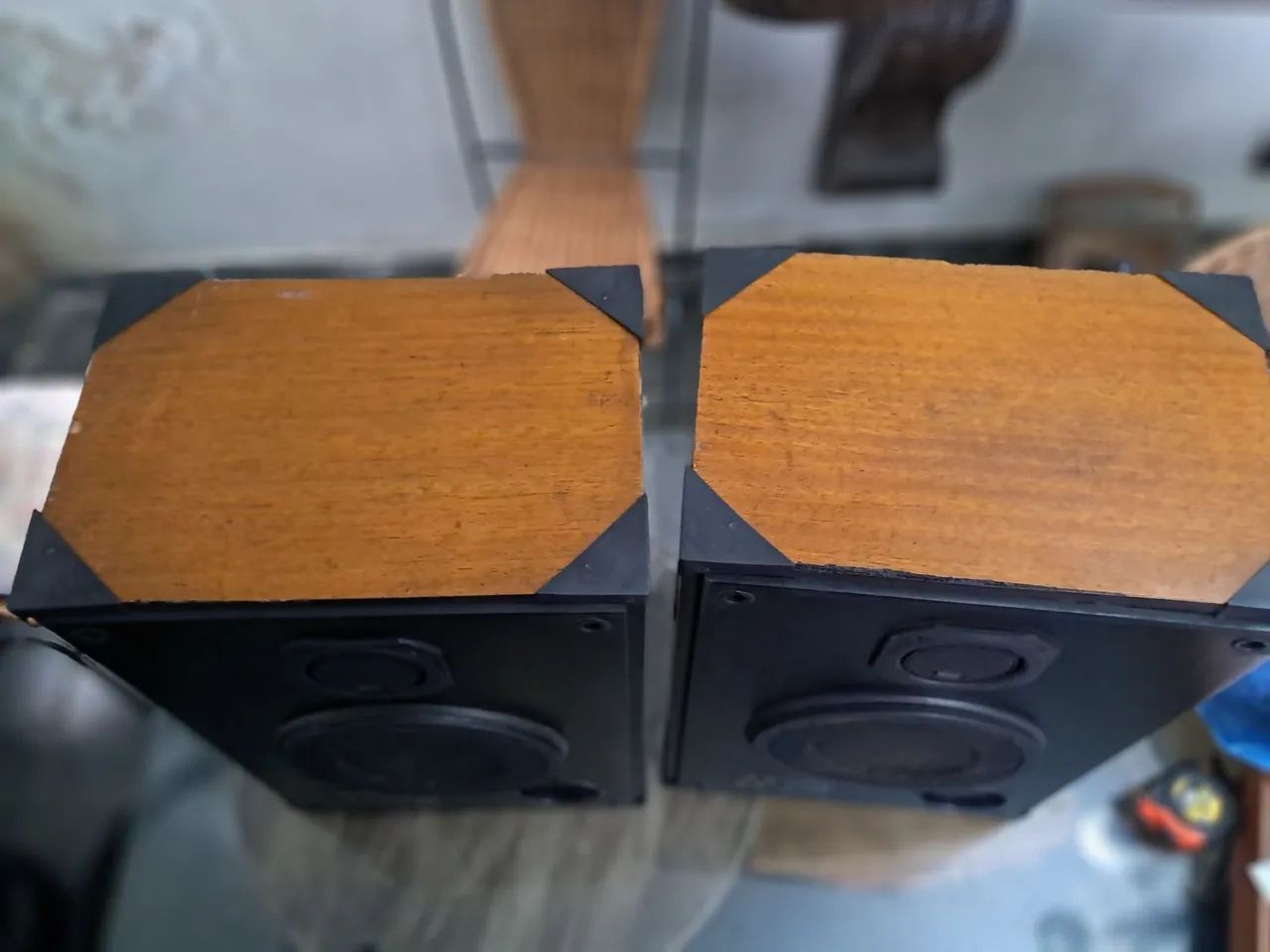 Caixas de som polyvox S40 vintage - Foto 3