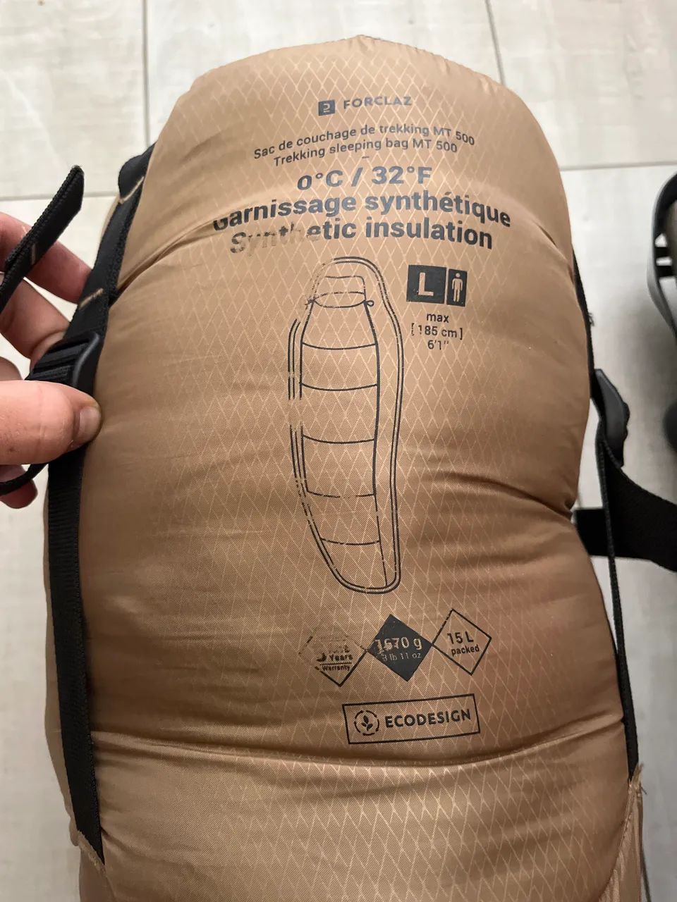 Saco de dormir forclaz