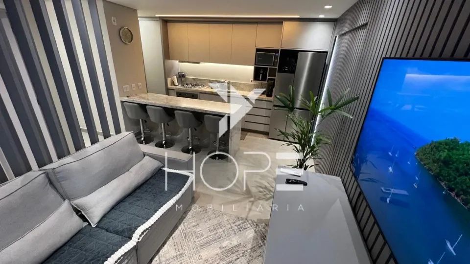 Edifício Jardim de Ester - apartamento à venda com 56m² - 1 suíte - mobiliado - Centro - L - Foto 2