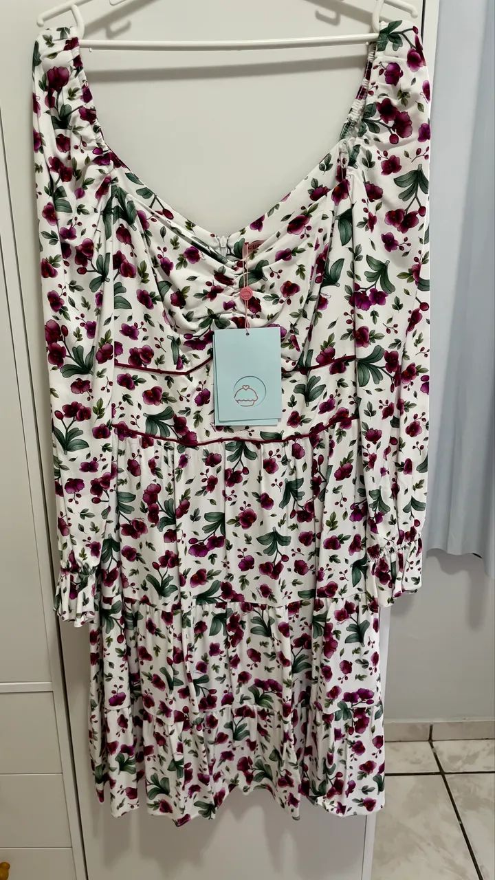 Vestido Cuplover Orquideas de Maria G - Foto 4
