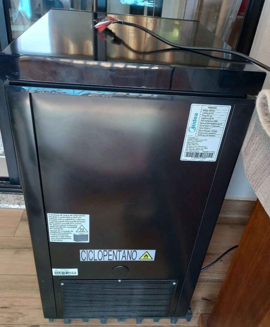 Freezer vertical FlexBeer Digital 100l - Midea - Foto 4