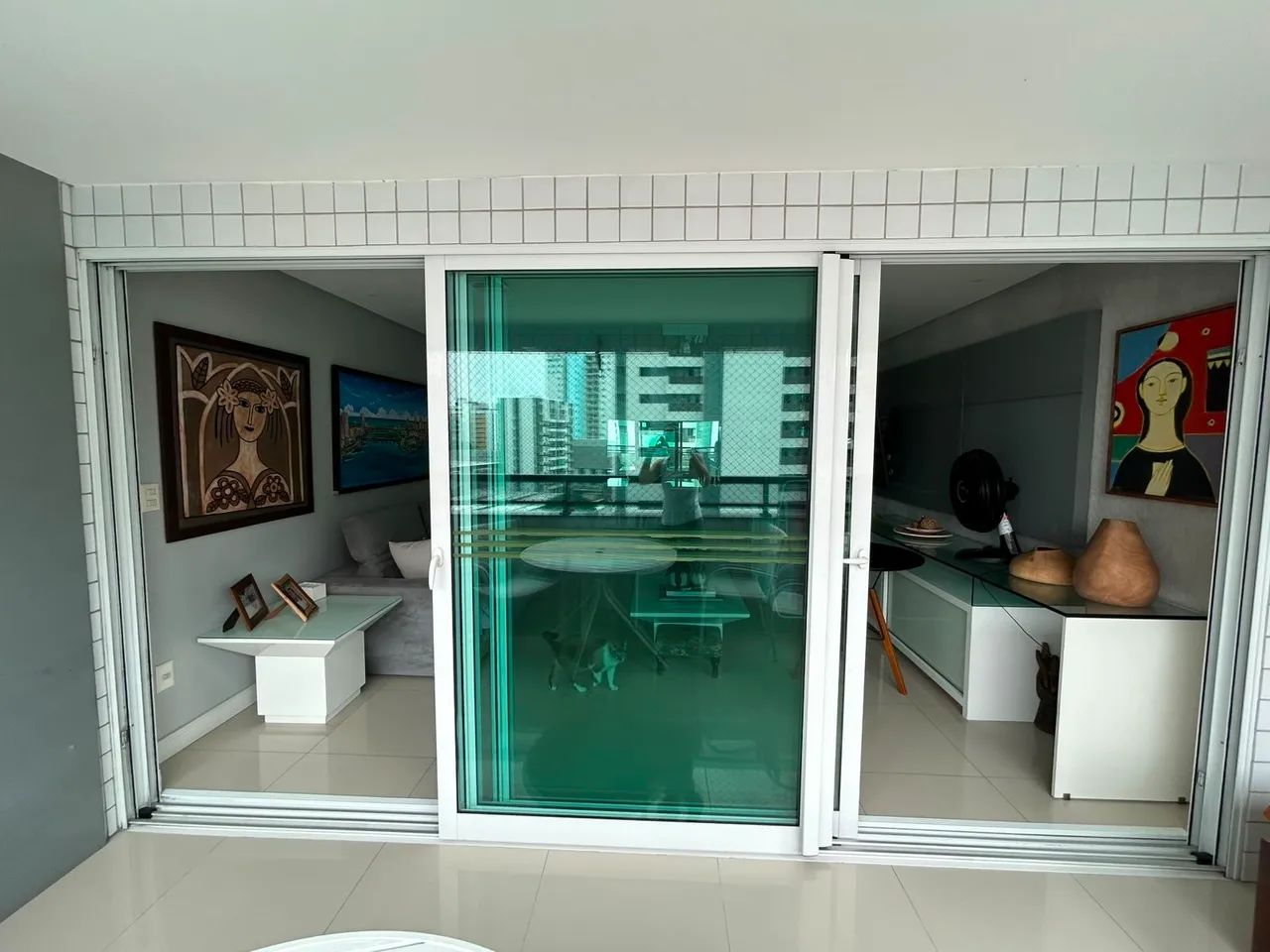 Porta vidro 3 folhas(acústica) 4× 2.14 mts!!! - Foto 2