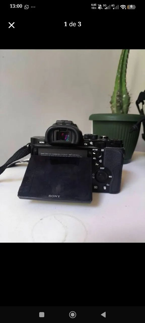 Câmera Sony 7r  - Foto 3