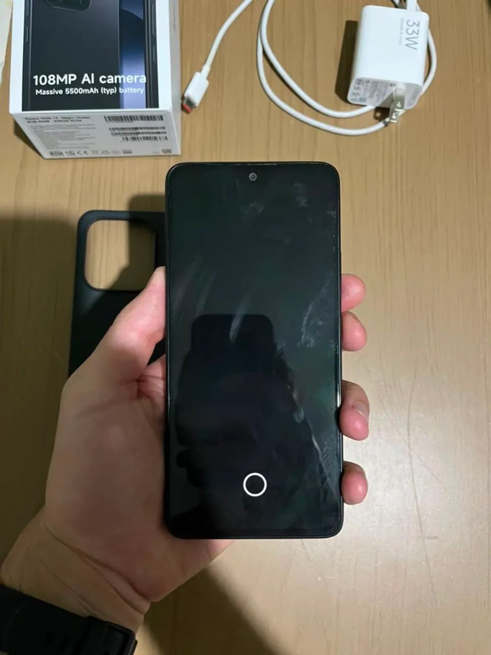 Xiaomi redmi note 14 -256g armazenamento -8 gb ram