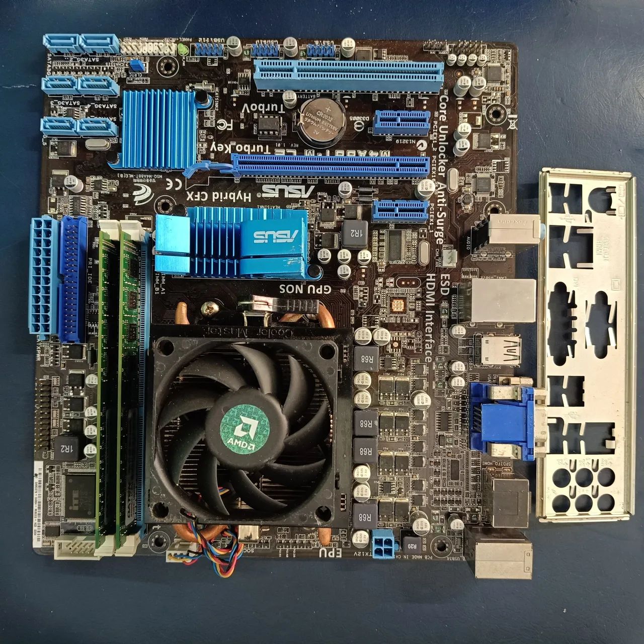 Kite Placa Asus AM3+ m4a88t-m Lê  - Foto 3