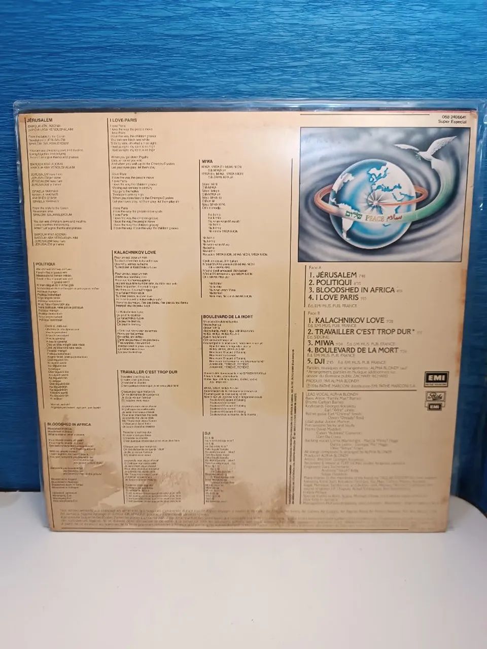 Lp alpha blondy - Jerusalem  - Foto 2