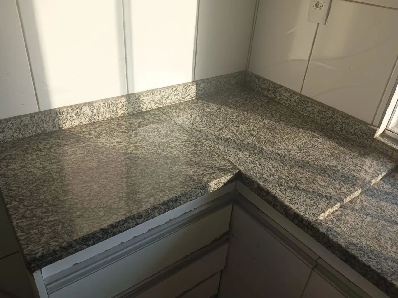 Bancada de mármore com pia  - Foto 3