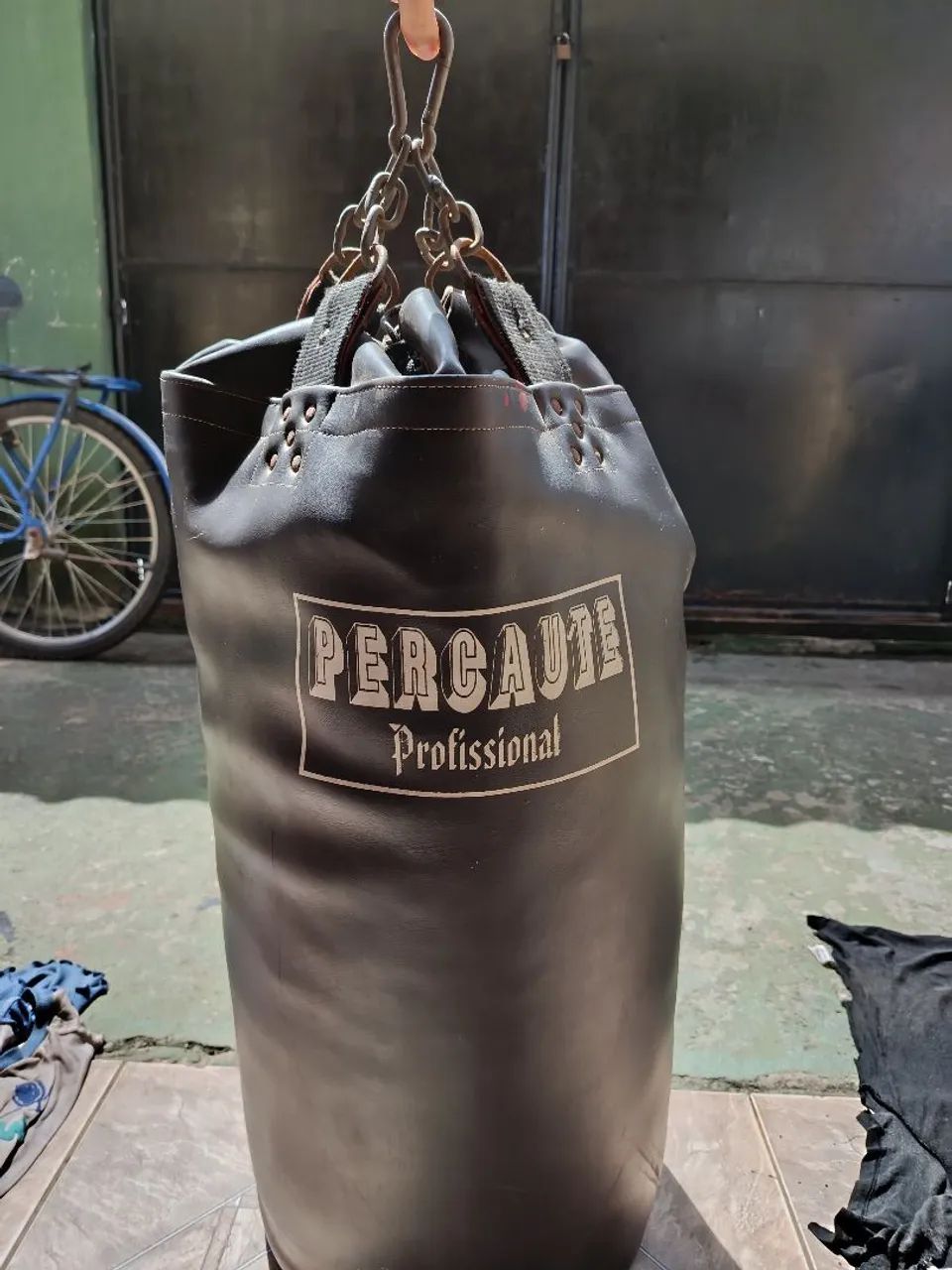 SACO DE BOXE E MUTHAY PROFISSIONAL DA PERCATE  - Foto 2