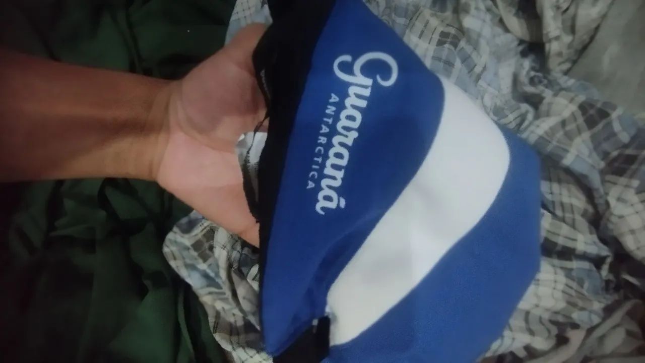 Boné azul do Brasil (guaraná Renner) - Foto 2