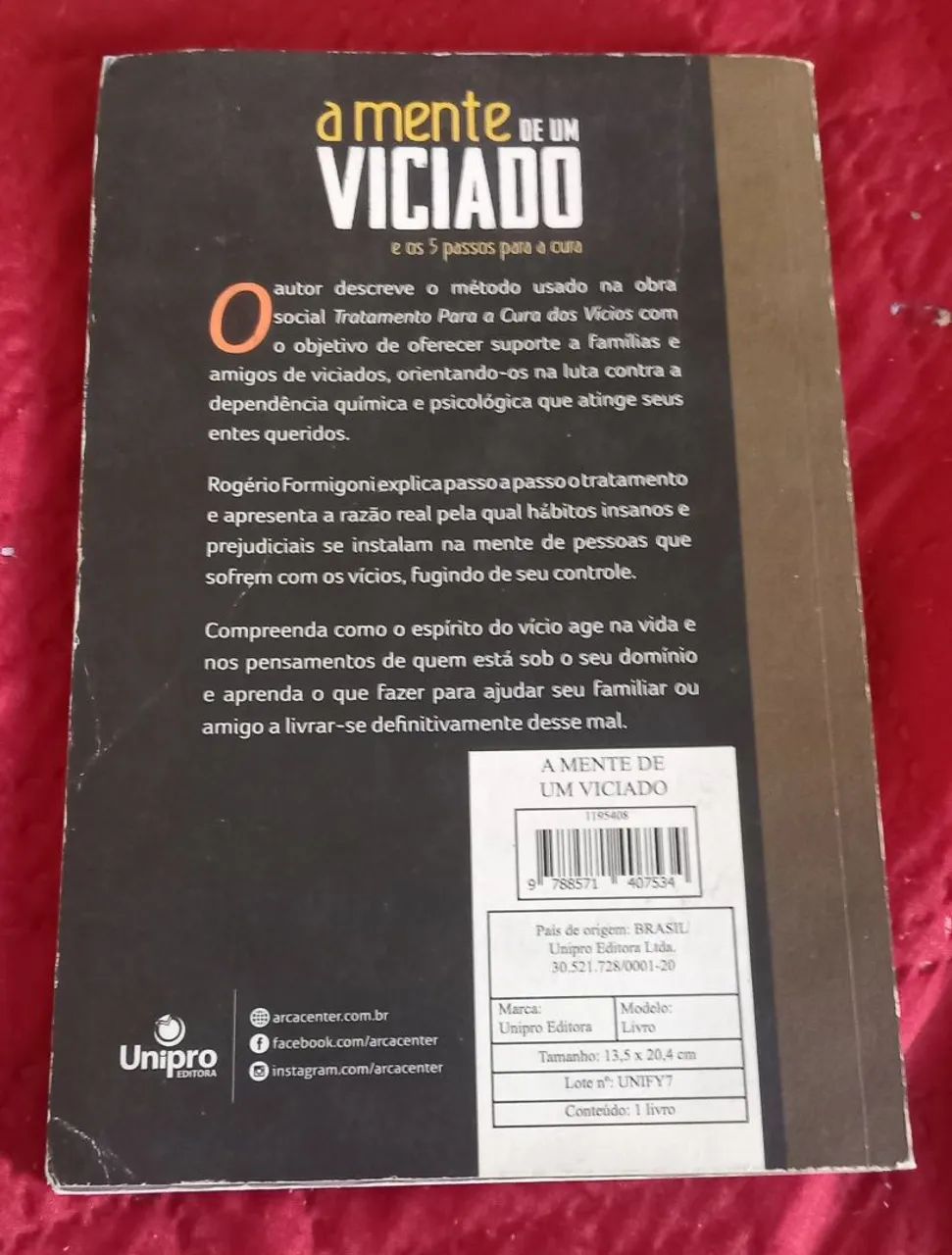 Livro a mente de um viciado - Foto 2
