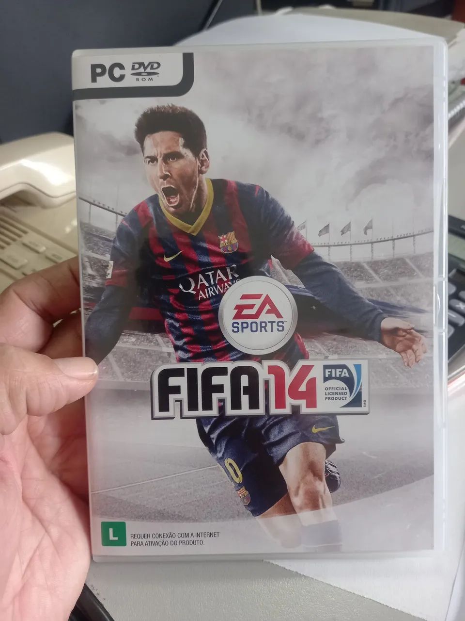 JOGO PC DVD ROM FIFA 14