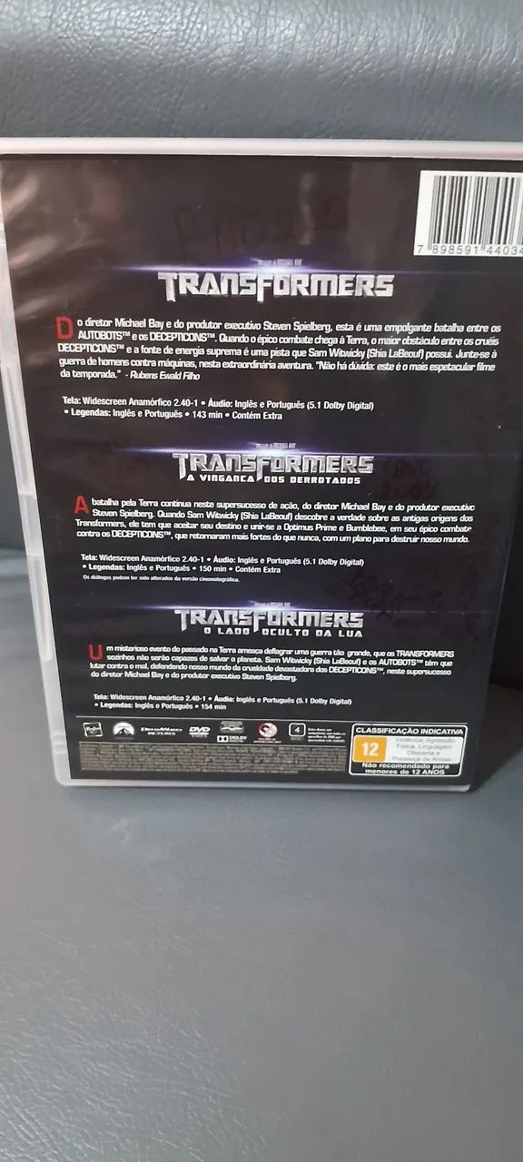 Transformers Box 3 filmes - Foto 2