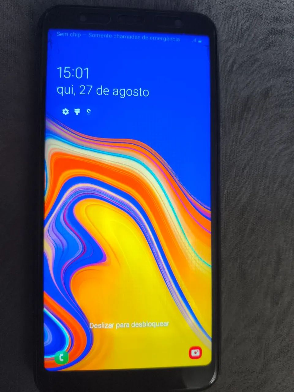 Celular J6+ Sam usado 