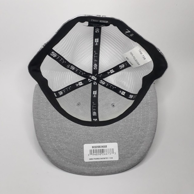 Boné New Era Phoenix Rising cinza - 59fifty  - fechado - 5950 - Foto 4