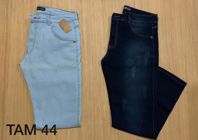 Calça Masculina Jeans com Lycra na Promoção  - Foto 3