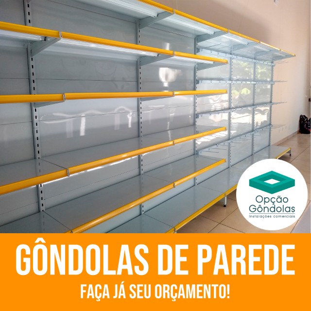 Gôndolas de Parede Novas - Foto 3