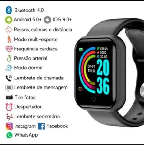 Smartwatch Smart Bracelet D20 Android e IOS - Mistersates Import