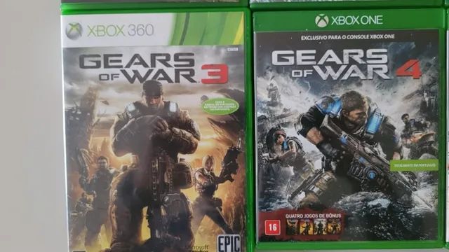 Mídia Física Gears Of War 4 Exclusivo + Bonus Xbox One Novo