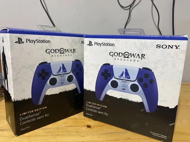 Controle PS5 sem fio DualSense Edição Limitada God of War