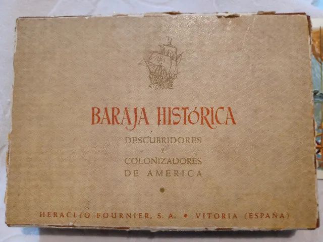 Baraja Historica Descubridores y Colonizadores de America - Anos 60 - Foto 3