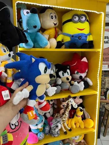SONIC EM PELÚCIA 